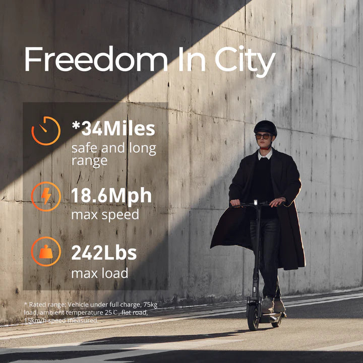 YADEA KS6 Pro - 800W Peak Power 20mph Electric Scooter